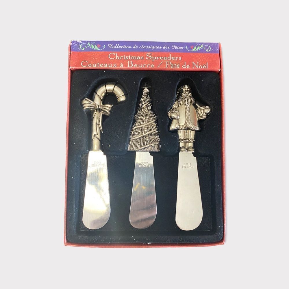 Nwt | Christmas Cheese/Sauce Spreaders